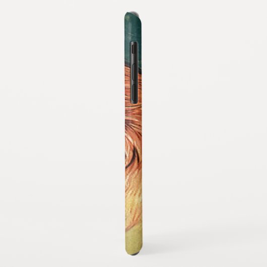 ヴィンテージペット長毛橙猫 Case-Mate iPhoneケース (裏面/左)