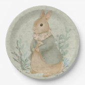 ヴィンテージペテロ花紙プレート ペーパープレート (正面)