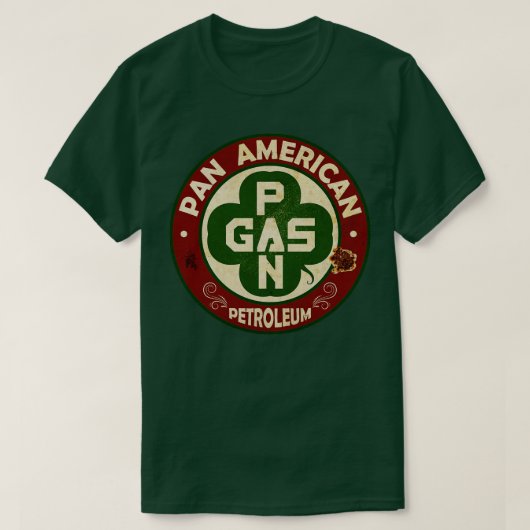 ヴィンテージペトロクローバーサイン Tシャツ (デザイン正面)