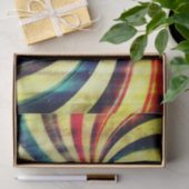 ヴィンテージペパーミントストライプのキャンディは赤い青色を渦巻く 薄葉紙 (ギフト)