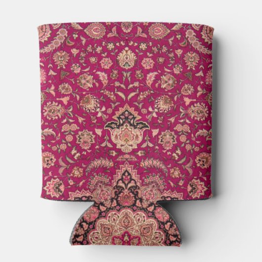 ヴィンテージペルシアフローラじゅうたん模様 缶クーラー (裏面)