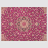 ヴィンテージペルシアフローラじゅうたん模様 薄葉紙 (正面)