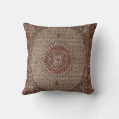 ヴィンテージペルシャトルコ東洋の絨毯カーペット クッション (裏面)