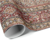 ヴィンテージペルシャトルコ東洋の絨毯カーペット ラッピングペーパー (ロールコーナー)