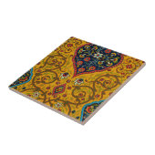 ヴィンテージペルシャフローラ芸術 タイル (側面)