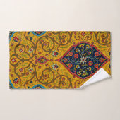 ヴィンテージペルシャフローラ芸術 バスタオルセット (ハンドタオル)