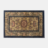 ヴィンテージペルシャ東洋トルコのカーペットパターン ドアマット (正面)