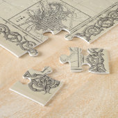 ヴィンテージペルーとボリビアの地図(1856年) ジグソーパズル (側面)