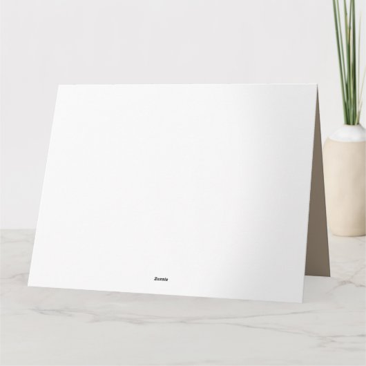 ヴィンテージペンギンが関税に抗議おもしろいする カード (裏面)