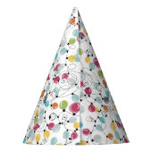 ヴィンテージペンギンのクリスマスバルーン パーティーハット (裏面)