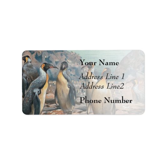 ヴィンテージペンギン ラベル (正面)