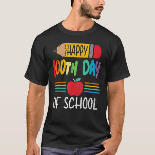 ヴィンテージペンシルハッピースクール先生Bの100日目 Tシャツ