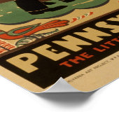 ヴィンテージペンシルバニアのポスター ポスター (角)