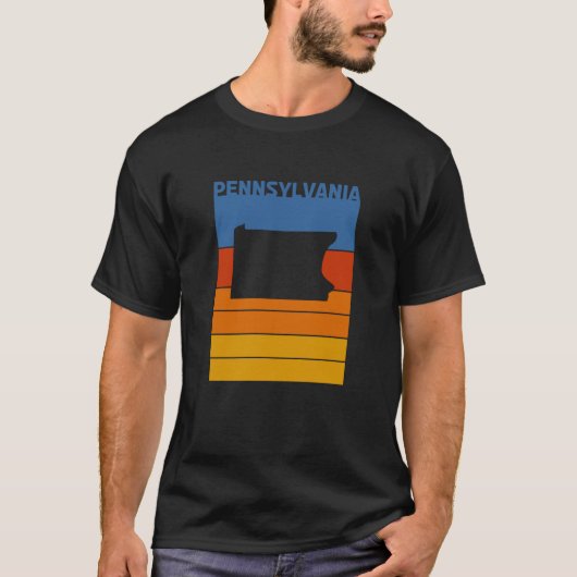 ヴィンテージペンシルバニア州ヴィンテージ Tシャツ (正面)