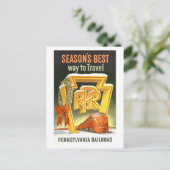 ヴィンテージペンシルバニア鉄道 ポストカード (スタンド正面)