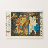 ヴィンテージペンシルバニアRRのケンタッキー   旅行広告 ジグソーパズル (横)