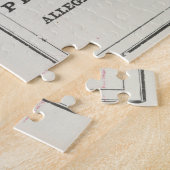 ヴィンテージペンシルベニアの地図(1901) ジグソーパズル (側面)