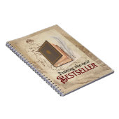 ヴィンテージペンニングザネクストセラーノートブックガール ノートブック (右側)