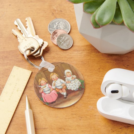 ヴィンテージペースポーリッジホットチルドレン子供部屋韻 キーホルダー (デスク)