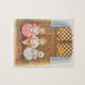 ヴィンテージペースポーリッジホットチルドレン子供部屋韻 ジグソーパズル (横)