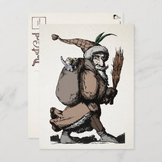 ヴィンテージペールフエッタードハガキ ポストカード (正面/裏面)