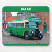 ヴィンテージホイットティ表現クロスビパーソナライズされたル マウスパッド (正面)