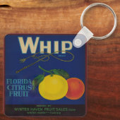ヴィンテージホイップシトラスフルーツラベル キーホルダー (裏面)