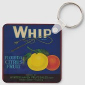 ヴィンテージホイップシトラスフルーツラベル キーホルダー (裏面)