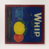 ヴィンテージホイップシトラスフルーツラベル ジグソーパズル (横)