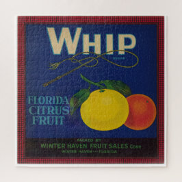 ヴィンテージホイップシトラスフルーツラベル ジグソーパズル