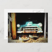 ヴィンテージホイールはがき ポストカード (正面/裏面)