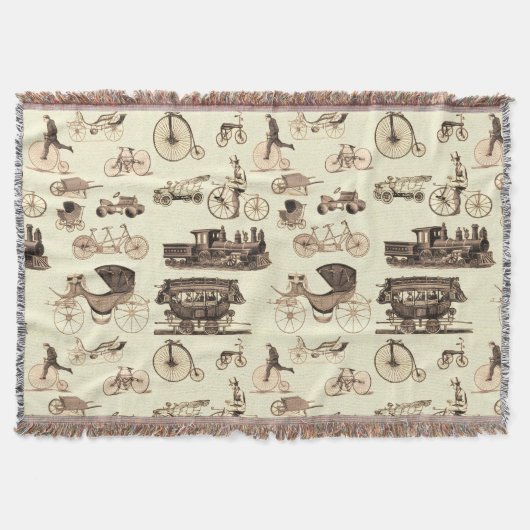 ヴィンテージホイール スローブランケット (正面)
