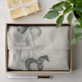 ヴィンテージホエールシップエフェメラデコパ航海のージ 薄葉紙 (ギフト)