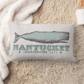 ヴィンテージホエールナンタケットマサチューセッツ株式会社1671 ランバークッション (ブランケット)