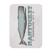 ヴィンテージホエールナンタケットマサチューセッツ株式会社1671 MA マグネット (縦)