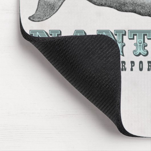 ヴィンテージホエールナンタケットMA株式会社1671マウスパッド マウスパッド (コーナー)