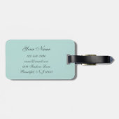 ヴィンテージホエールナンタケットMA Inc 1671ラゲージタグ ラゲッジタグ (裏面横)