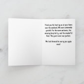 ヴィンテージホスピタリティ サンキューカード (内部)