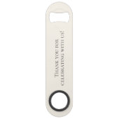 ヴィンテージホタテ結婚貝の記念日 スピード栓抜き (裏面)