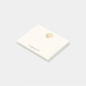 ヴィンテージホタテ結婚貝の記念日 ポストイット (アングル)