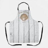 ヴィンテージホタテ貝エプロン エプロン (正面)