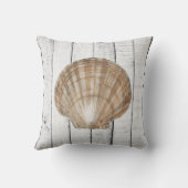 ヴィンテージホタテ貝装飾用クッション クッション (裏面)