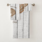 ヴィンテージホタテ貝貝殻浴用タオルセット バスタオルセット (インサイチュ)