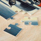 ヴィンテージホッケーガール ジグソーパズル (側面)