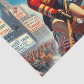 ヴィンテージホッケーガール 薄葉紙 (詳細)