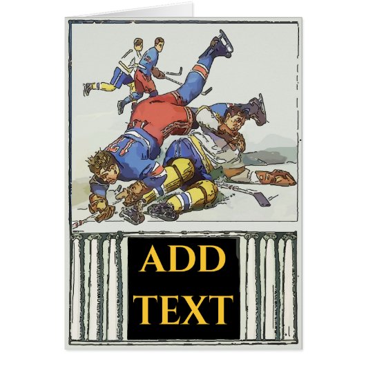 ヴィンテージホッケーゲーム編集文字 (正面)