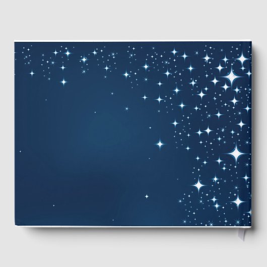 ヴィンテージホットエアバルーンナイト結婚ズゲストブック ゲストブック (裏面)