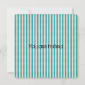 ヴィンテージホットエアバルーン赤ちゃんシャワー 招待状 (正面)