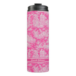 ヴィンテージホットピンクトイレデジュエリー タンブラー