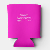 ヴィンテージホットピンクバチェロレッテ 缶クーラー (裏面)